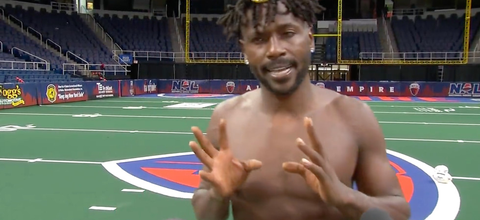 Antonio Brown Faces Possible Lawsuit from Albany Empire Players